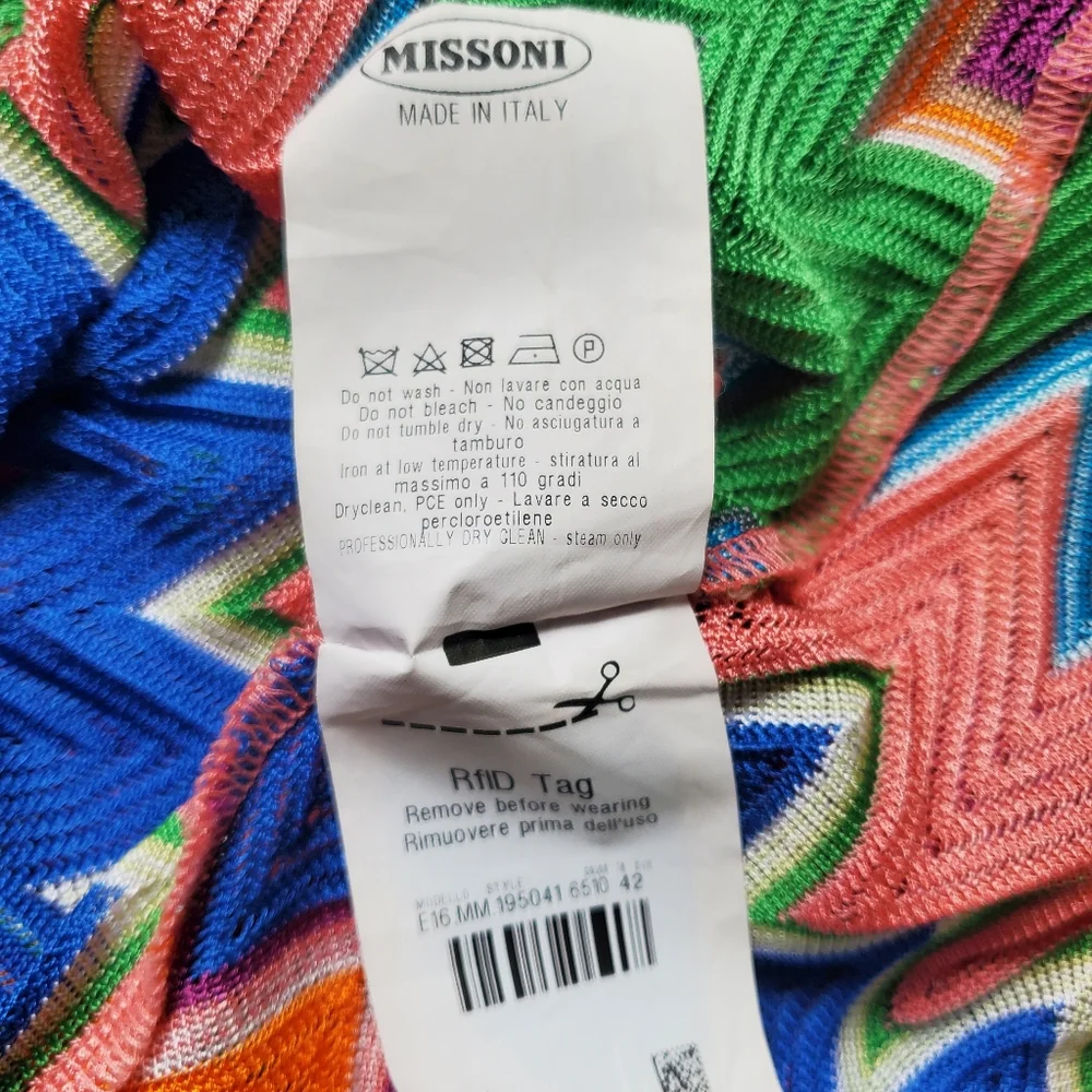 MISSONI MARE Beach Cover-up Small - Picture 6 of 8